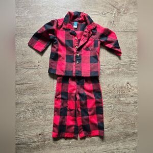 2/$15 Old Navy Buffalo plaid pajamas